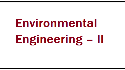 Environmental Engineering – 2